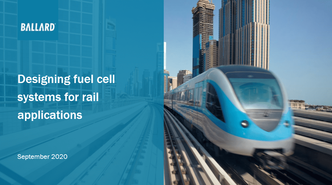 Fuel Cell Trains Show Wide Market Potential